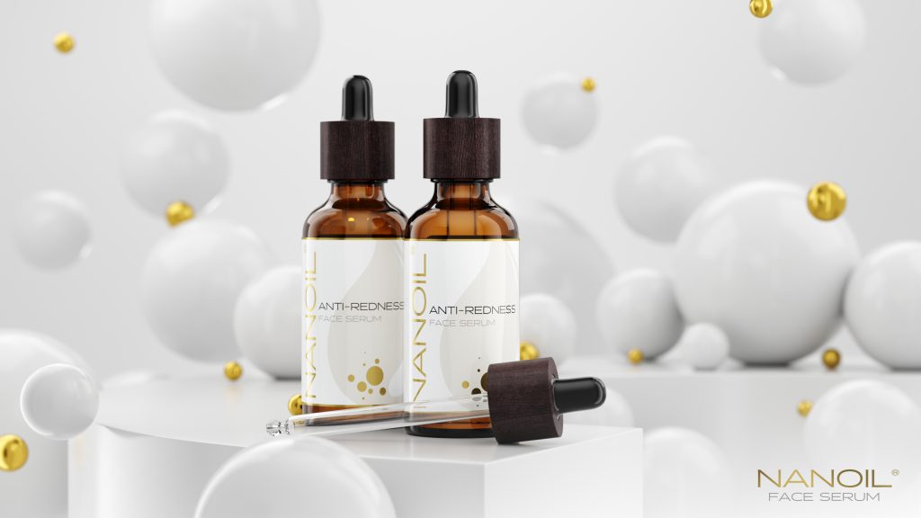 Nanoil top serum for redness