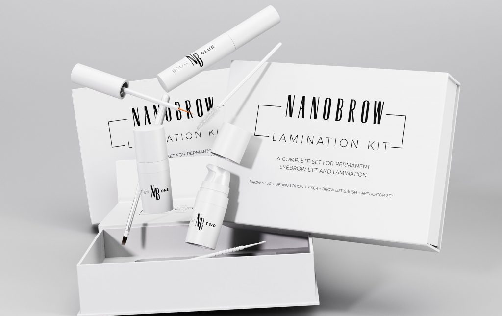 brow lamination kit nanobrow