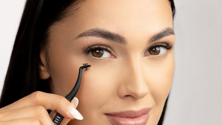 nanolash how to apply pre glued eyelashes