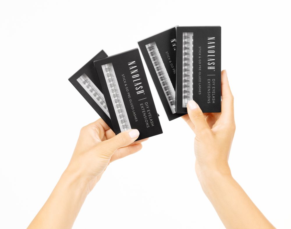 nanolash glued lashes